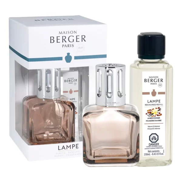 Maison Berger Beige Ice Cube Lamp Gift Set