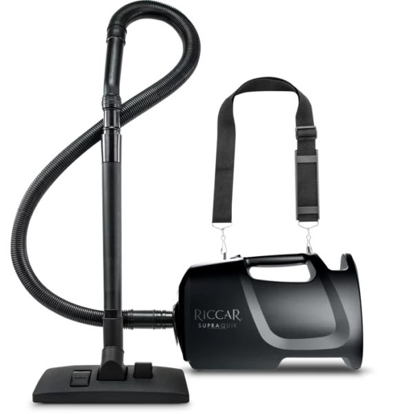 Riccar SupraQuik Portable Canister Vacuum with Shoulder Strap